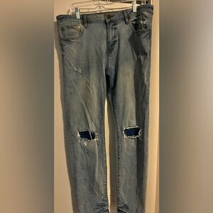 Men’s Aeropostale Distressed Skinny Jeans 34/32